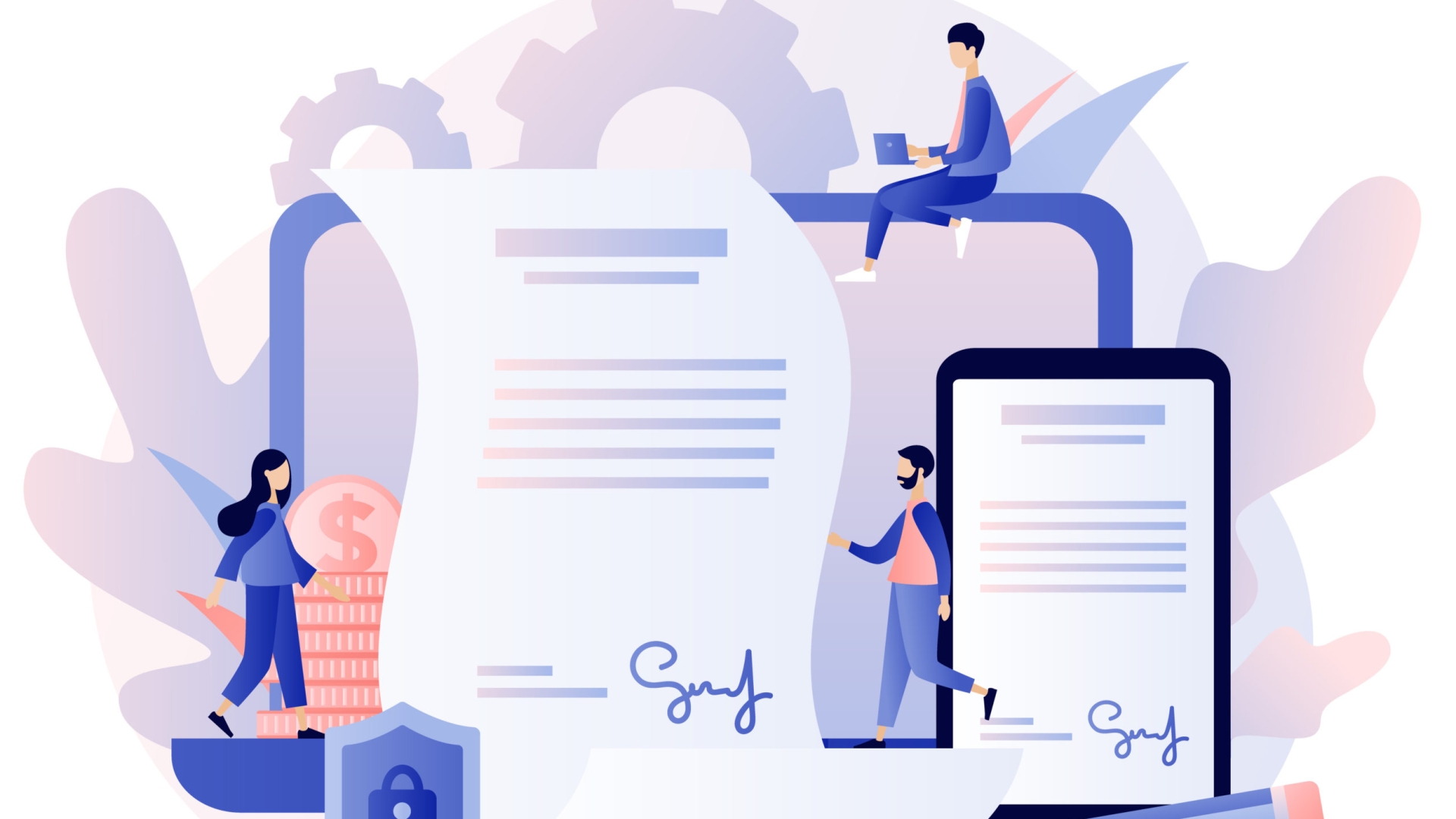 Как подписать договор ЭЦП онлайн безопасно: Пошаговая инструкция в DropDocs + Проверка контрагентов
